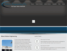 Tablet Screenshot of nelsonengineering.com