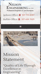 Mobile Screenshot of nelsonengineering.net